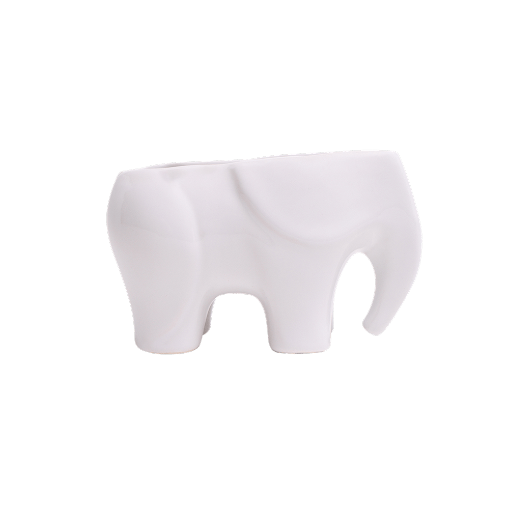 Elephant Ceramic Indoor Plant Pot For Succulents - Chive Ceramics Studio - Pots - Chive US