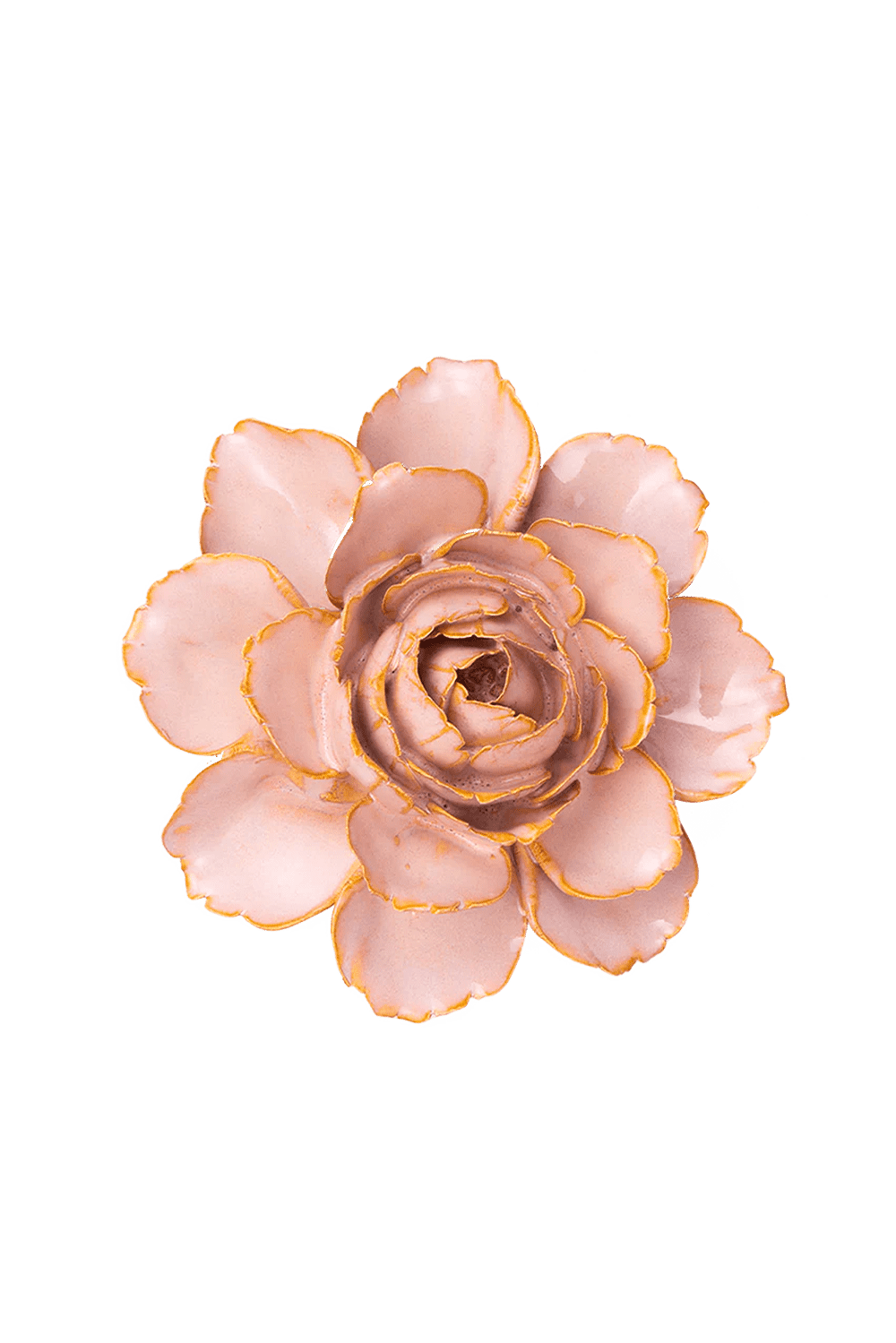 Rose Pink Camellia - Chive Ceramics Studio - Ceramic Flowers - Chive Ceramics Studio