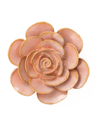 FR02 Peach Pink Cloni Ranunculus - Chive Ceramics Studio - Ceramic Flowers - Chive Ceramics Studio