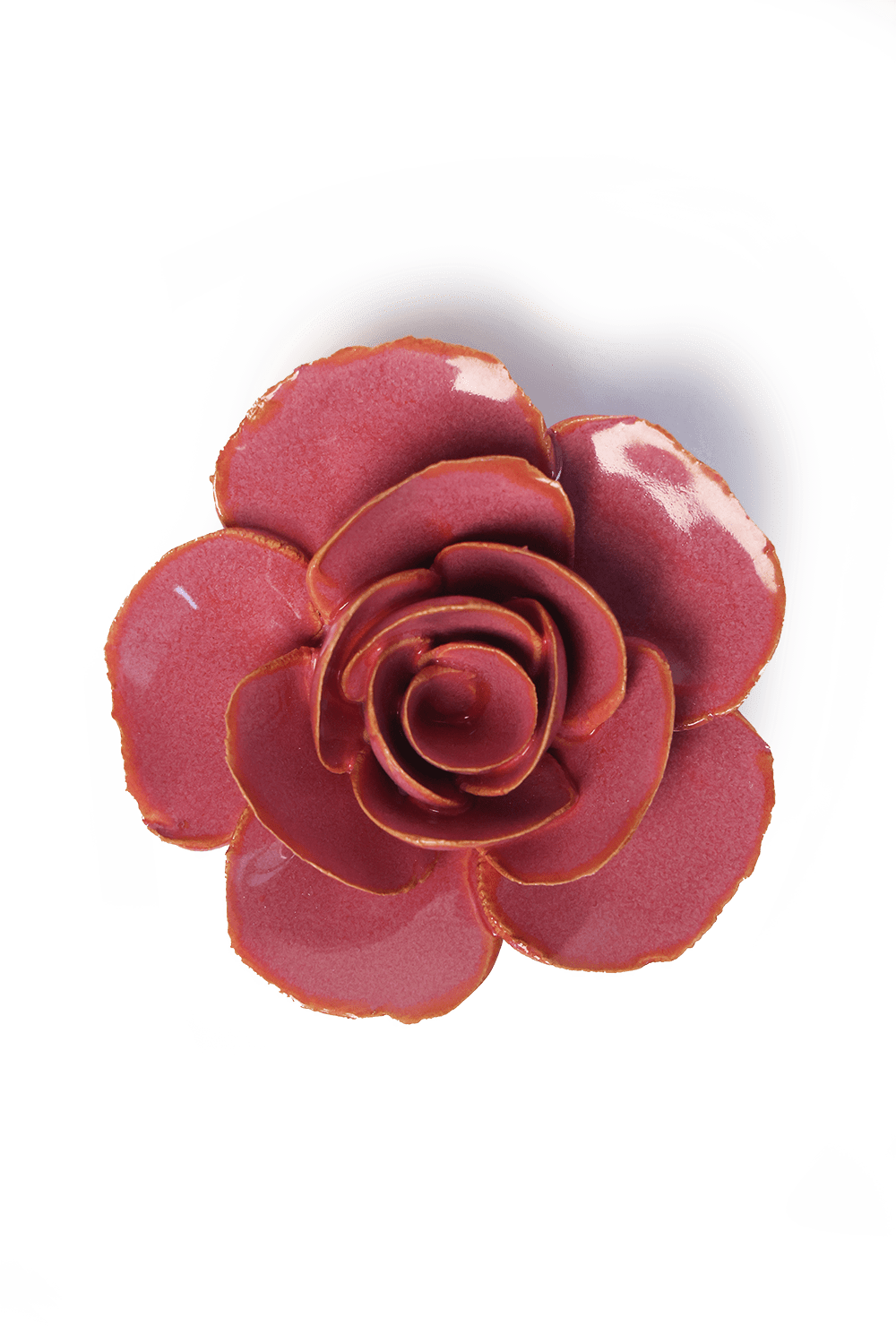 Blush Pink Elegance Ranunculus ceramic wall flower  — France collection — designed in Toronto by Chive Studio