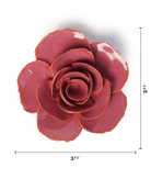 Elegance Ranunculus - Ceramic Flower - Chive Ceramics Studio - Ceramic Flowers - Chive Ceramics Studio