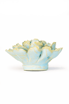 France Robin's Egg Blue French Marigold - Chive Ceramics Studio - Ceramic Flowers - Chive Ceramics Studio