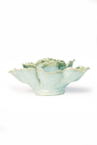 Milk Camellia ceramic wall flower— France collection — designed in Toronto by Chive Studio
