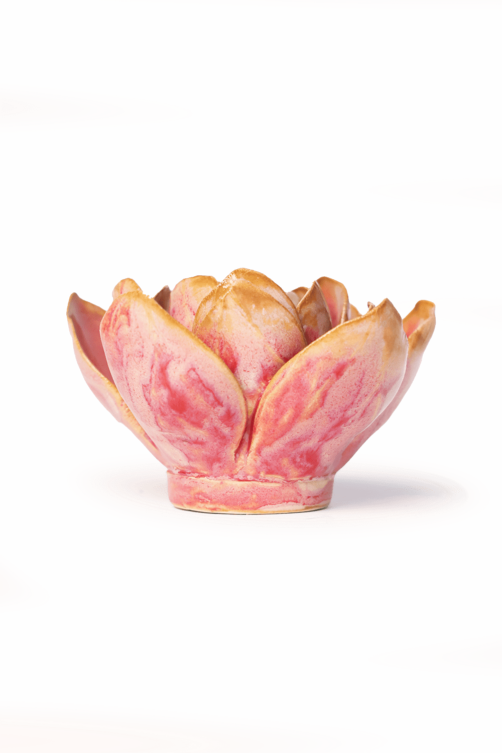 Rose Quartz Pink Narcissus - Chive Ceramics Studio - Ceramic Flowers - Chive Ceramics Studio