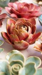 Rose Quartz Pink Narcissus - Chive Ceramics Studio - Ceramic Flowers - Chive Ceramics Studio