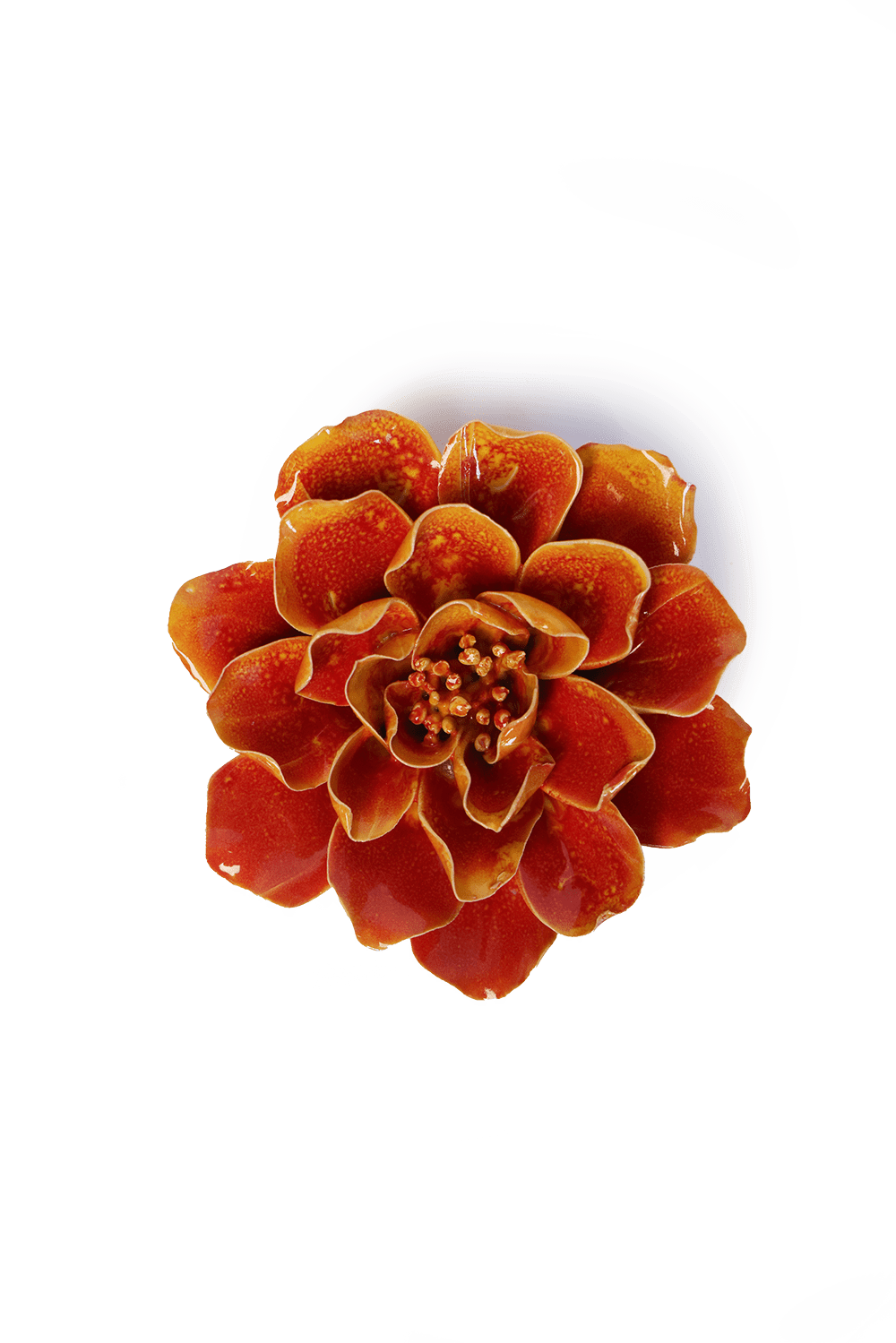 Orange Yellow Coreopsis - Chive Ceramics Studio - Ceramic Flowers - Chive Ceramics Studio