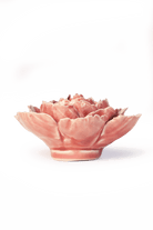 Champagne Pink English Rose - Chive Ceramics Studio - Ceramic Flowers - Chive Ceramics Studio