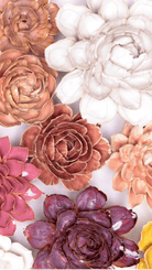 Paris - Ceramic Flower Curated Collection - Chive Ceramics Studio - Ceramic Flower Sets - Chive Ceramics Studio