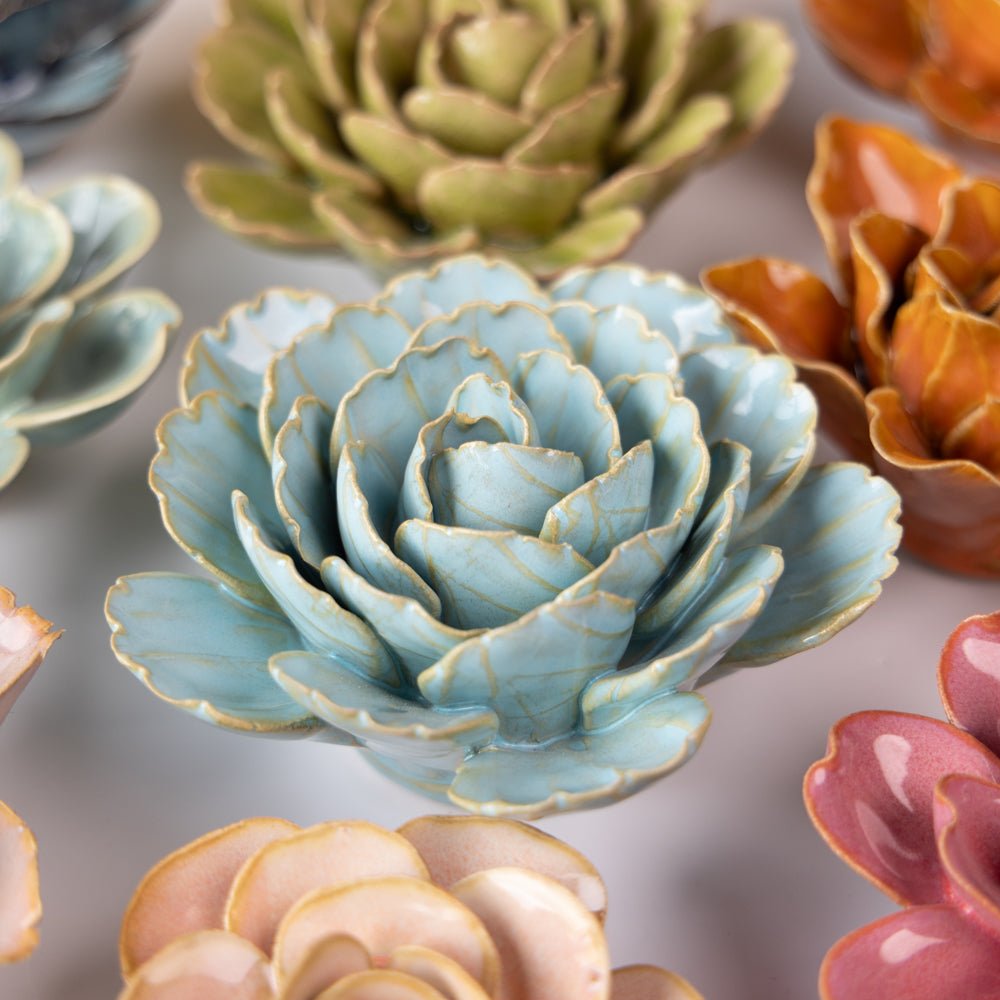 Ceramic Flower France Curated Collection #19 - Chive Ceramics Studio - Ceramic Flower Sets - Chive Ceramics Studio