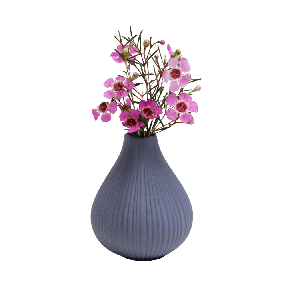 Frost Porcelain Bud Vase For Flowers - Chive Ceramics Studio - Vases - Chive Ceramics Studio