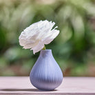 Frost Porcelain Bud Vase For Flowers - Chive Ceramics Studio - Vases - Chive Ceramics Studio