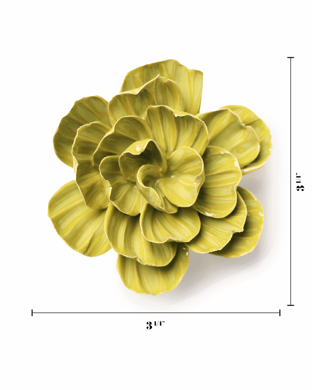 February Birth Flower - Primrose ceramic wall flower — Birth Flower Collection — handmade by Chive Studio Toronto