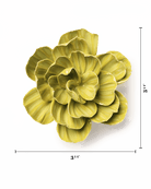 February Birth Flower - Primrose ceramic wall flower — Birth Flower Collection — handmade by Chive Studio Toronto