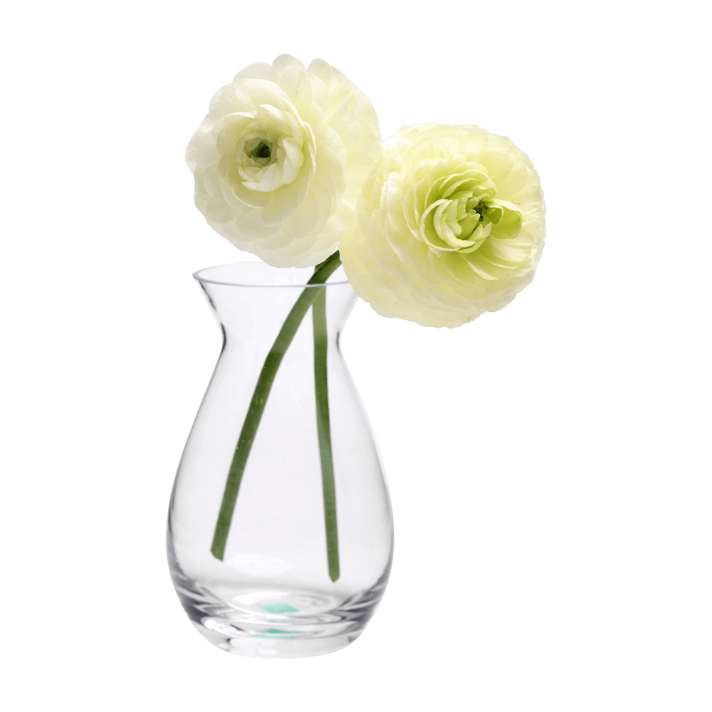 George Glass Clear Bud Vase For Flowers - Chive Ceramics Studio - Vases - Chive US