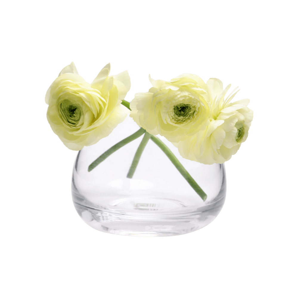 George Glass Clear Bud Vase For Flowers - Chive Ceramics Studio - Vases - Chive US