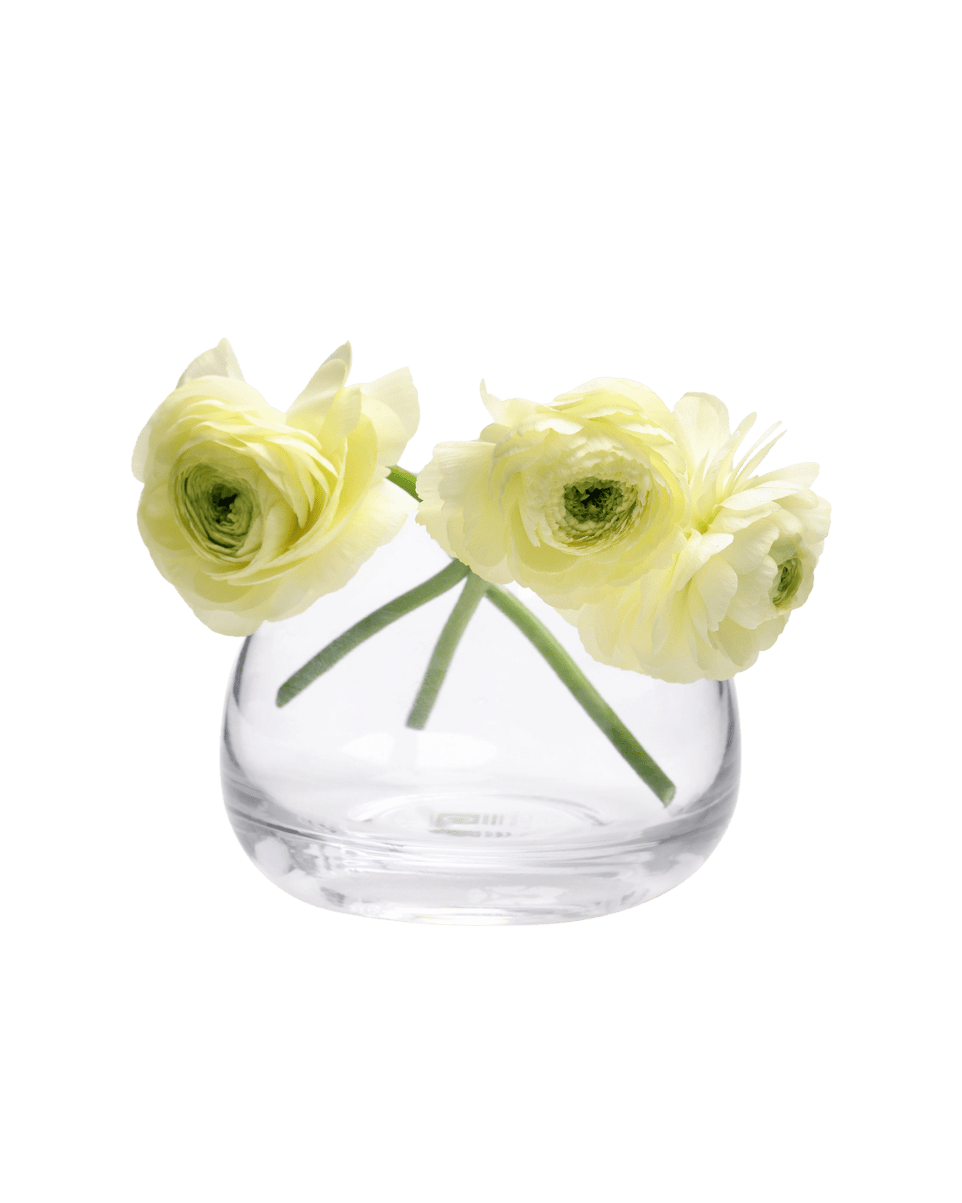 George Glass Clear Bud Vase For Flowers - Chive Ceramics Studio - Vases - Chive US