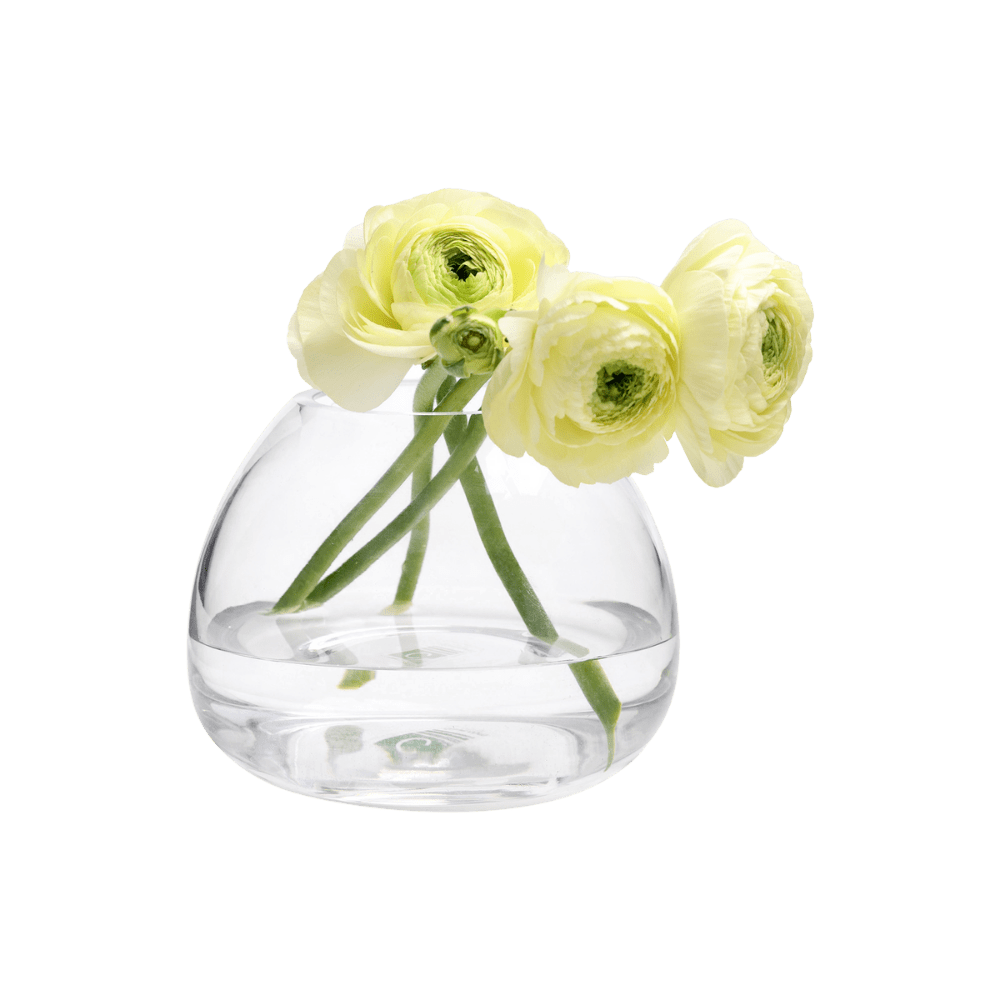 George Glass Clear Bud Vase For Flowers - Chive Ceramics Studio - Vases - Chive US