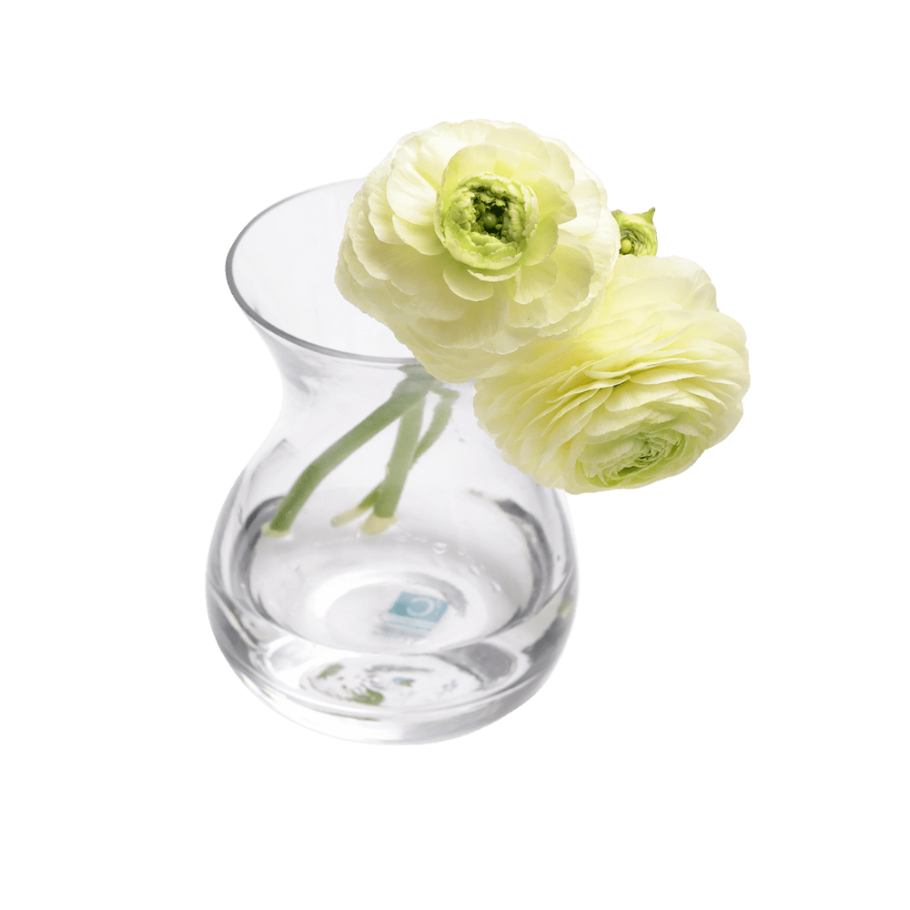 George Glass Clear Bud Vase For Flowers - Chive Ceramics Studio - Vases - Chive US