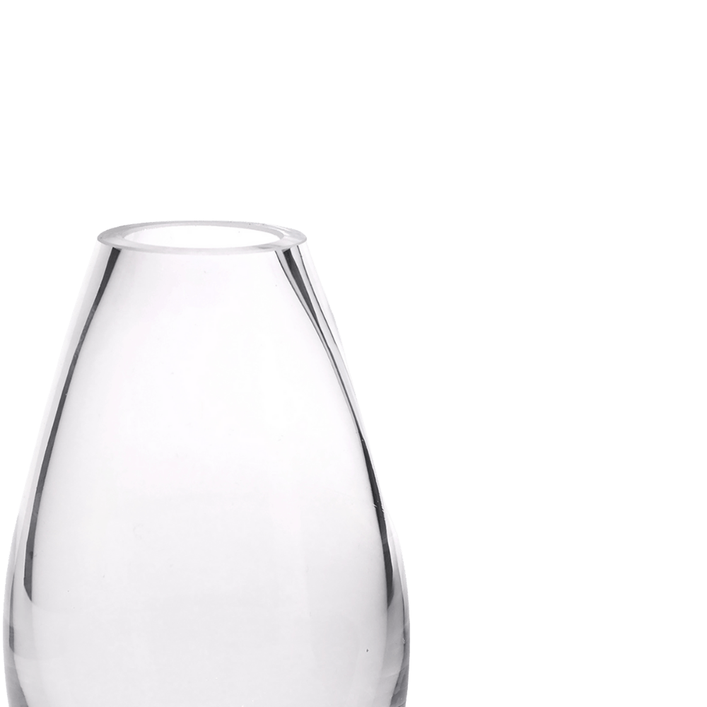 George Glass Clear Bud Vase For Flowers - Chive Ceramics Studio - Vases - Chive US