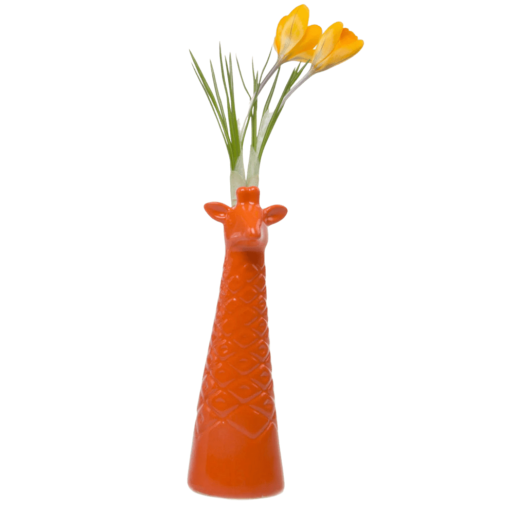 Giraffe Ceramic Flower Vase - Chive Ceramics Studio - Vases - Chive US