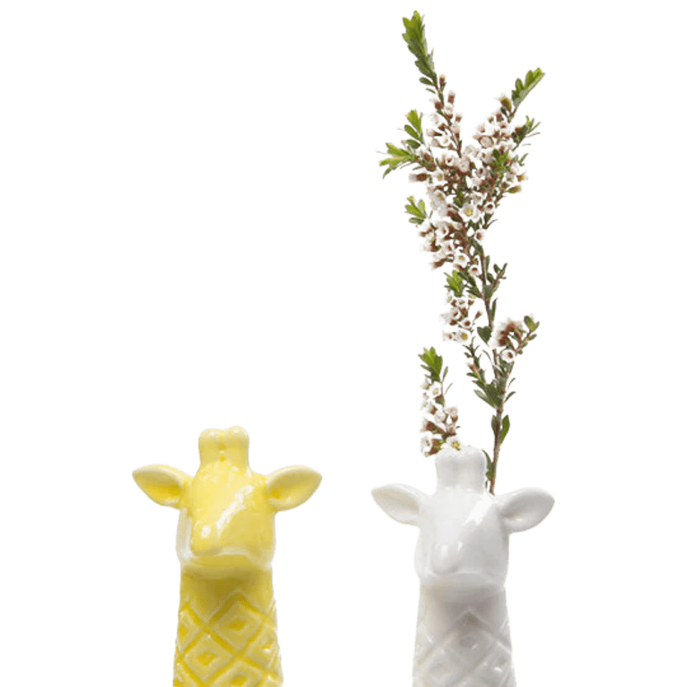 Giraffe Ceramic Flower Vase - Chive Ceramics Studio - Vases - Chive US