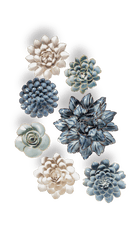 Montauk - Ceramic Flower Curated Collection - Chive Ceramics Studio - Ceramic Flower Sets - Chive Ceramics Studio