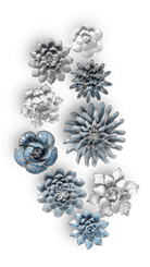 Newport - 9 Piece Curated Set - Chive Ceramics Studio - Ceramic Flower Sets - Chive Ceramics Studio