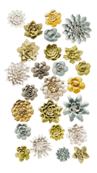 Tokyo - 25 Piece Curated Set - Chive Ceramics Studio - Ceramic Flower Sets - Chive Ceramics Studio