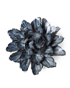 JA12 Navy Sorbet Peony - Chive Ceramics Studio - Ceramic Flowers - Chive Ceramics Studio