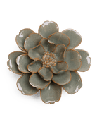 JA13 Moss Grey Oxeye Daisy - Chive Ceramics Studio - Ceramic Flowers - Chive Ceramics Studio