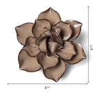Latte Daffodil ceramic wall flower  — Japan collection — designed in Toronto by Chive Studio
