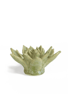 Pea Green Ghost Succulent ceramic wall flower — Japan collection — designed in Toronto by Chive Studio