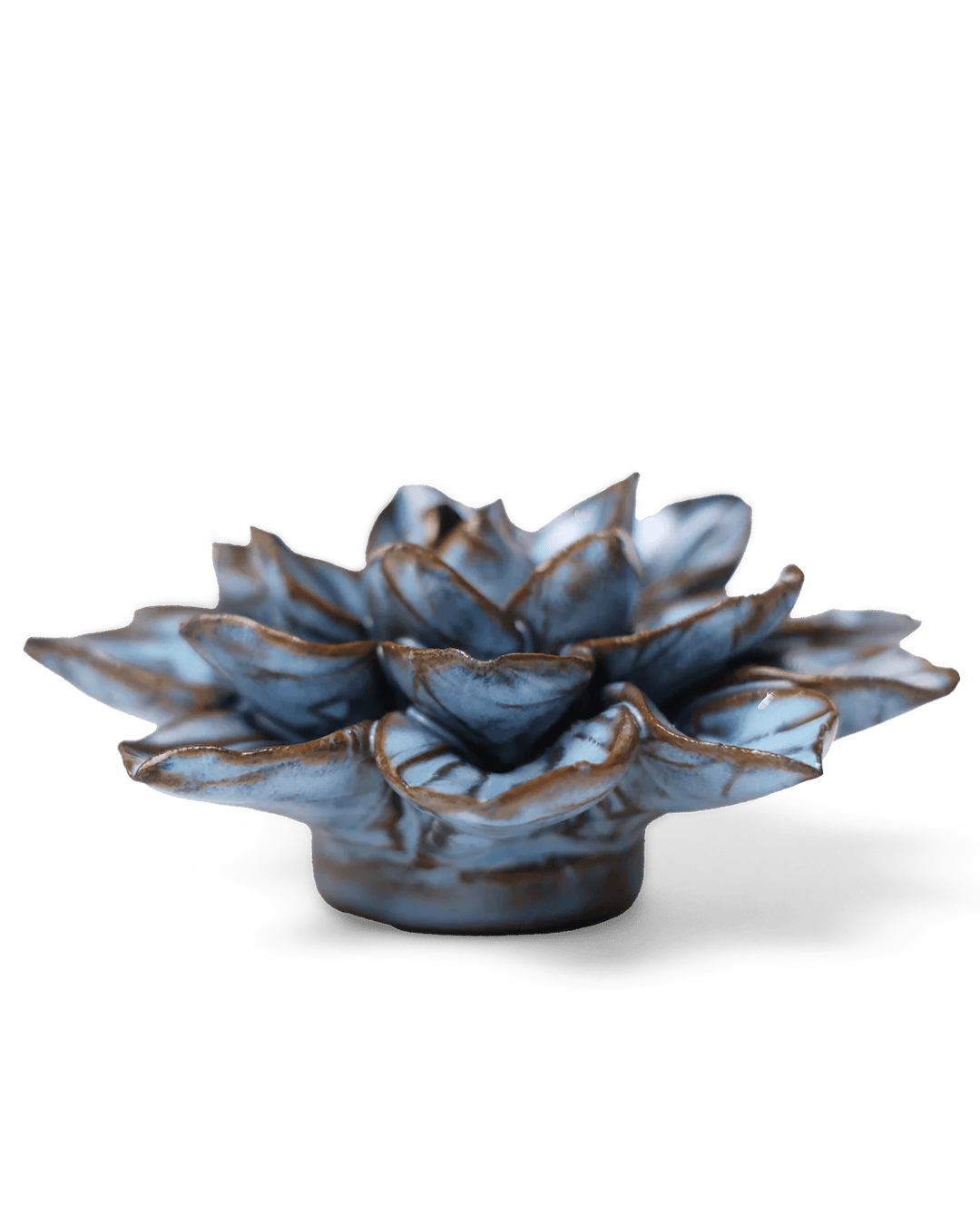 JA23 Seasonal Blue Frikartii Aster - Chive Ceramics Studio - Ceramic Flowers - Chive Ceramics Studio