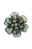 Lisianthus ceramic wall flower — Japan collection - Chive Ceramics Studio