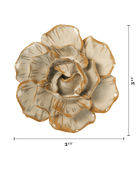 Carnation ceramic wall flower — Japan collection - Chive Ceramics Studio