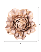 Hibiscus ceramic wall flower — Japan collection - Chive Ceramics Studio