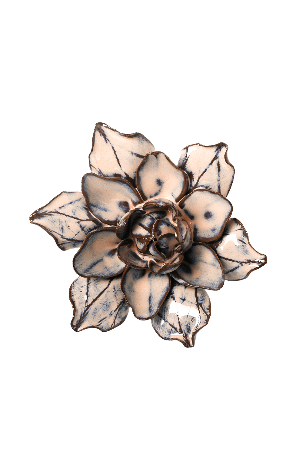 Columbine ceramic wall flower — Japan collection — Chive Ceramics Studio
