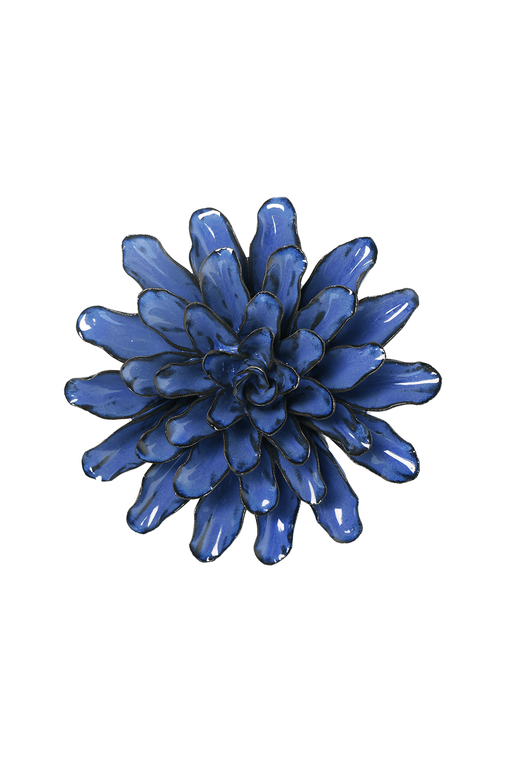 Cornflower ceramic wall flower — Japan collection - Chive Ceramics Studio