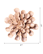Great Star ceramic wall flower — Japan collection — Chive Ceramics Studio