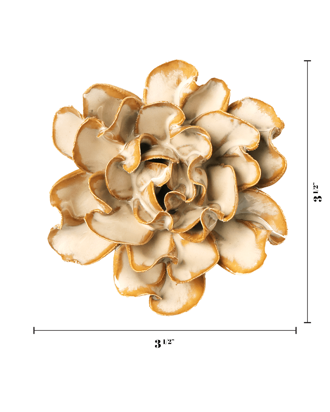 Hawthorn ceramic wall flower — Japan collection - Chive Ceramics Studio