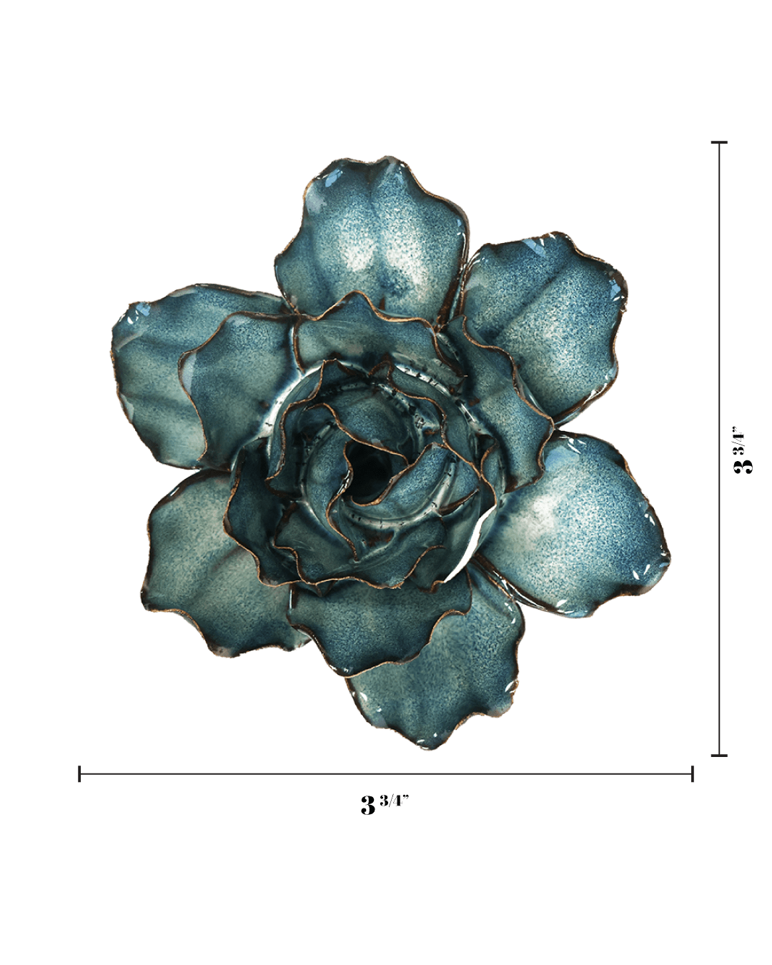 Lily ceramic wall flower — Japan collection - Chive Ceramics Studio