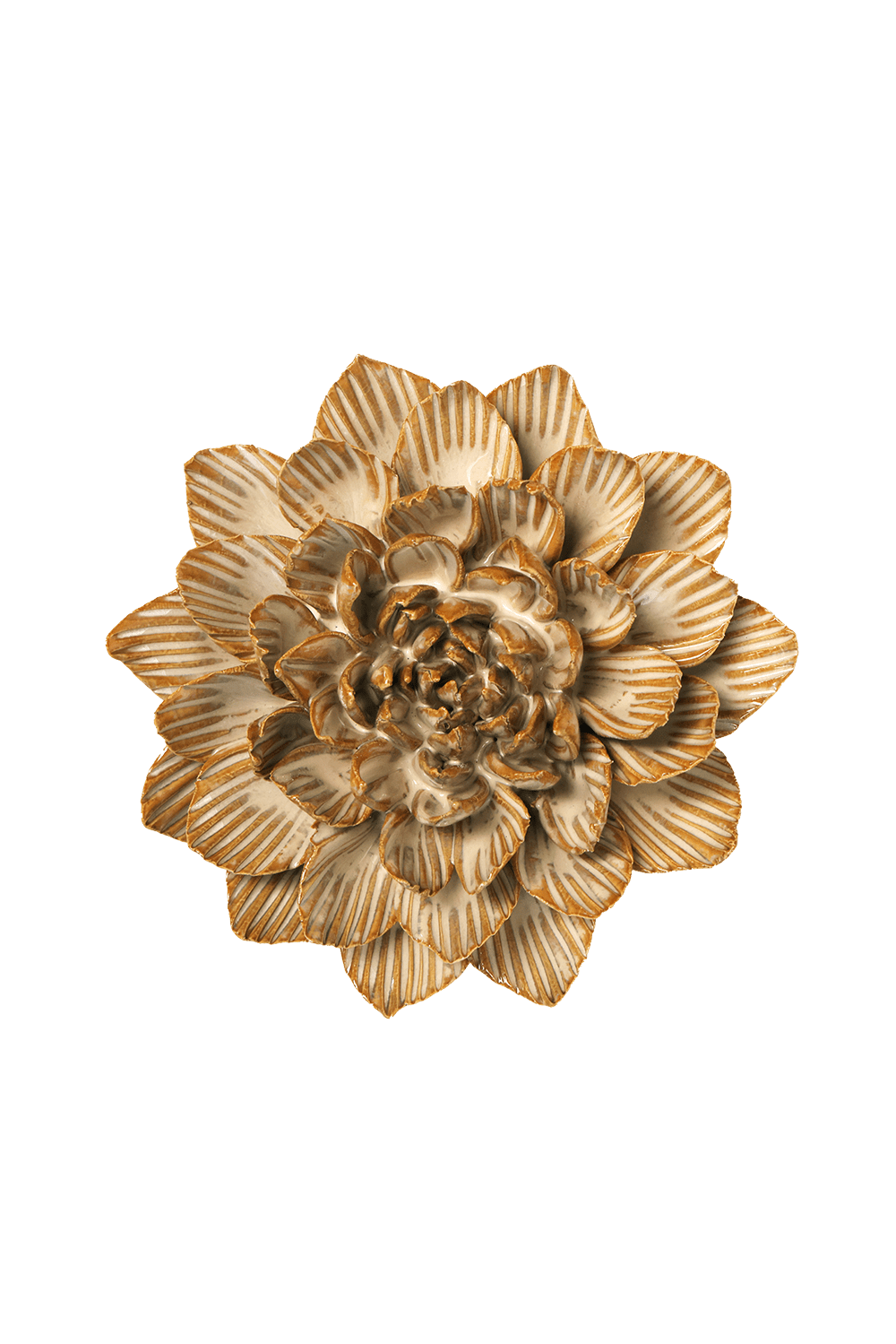 Dahlia ceramic wall flower — Japan collection - Chive Ceramics Studio