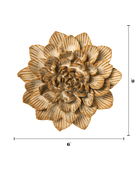 Dahlia ceramic wall flower — Japan collection - Chive Ceramics Studio