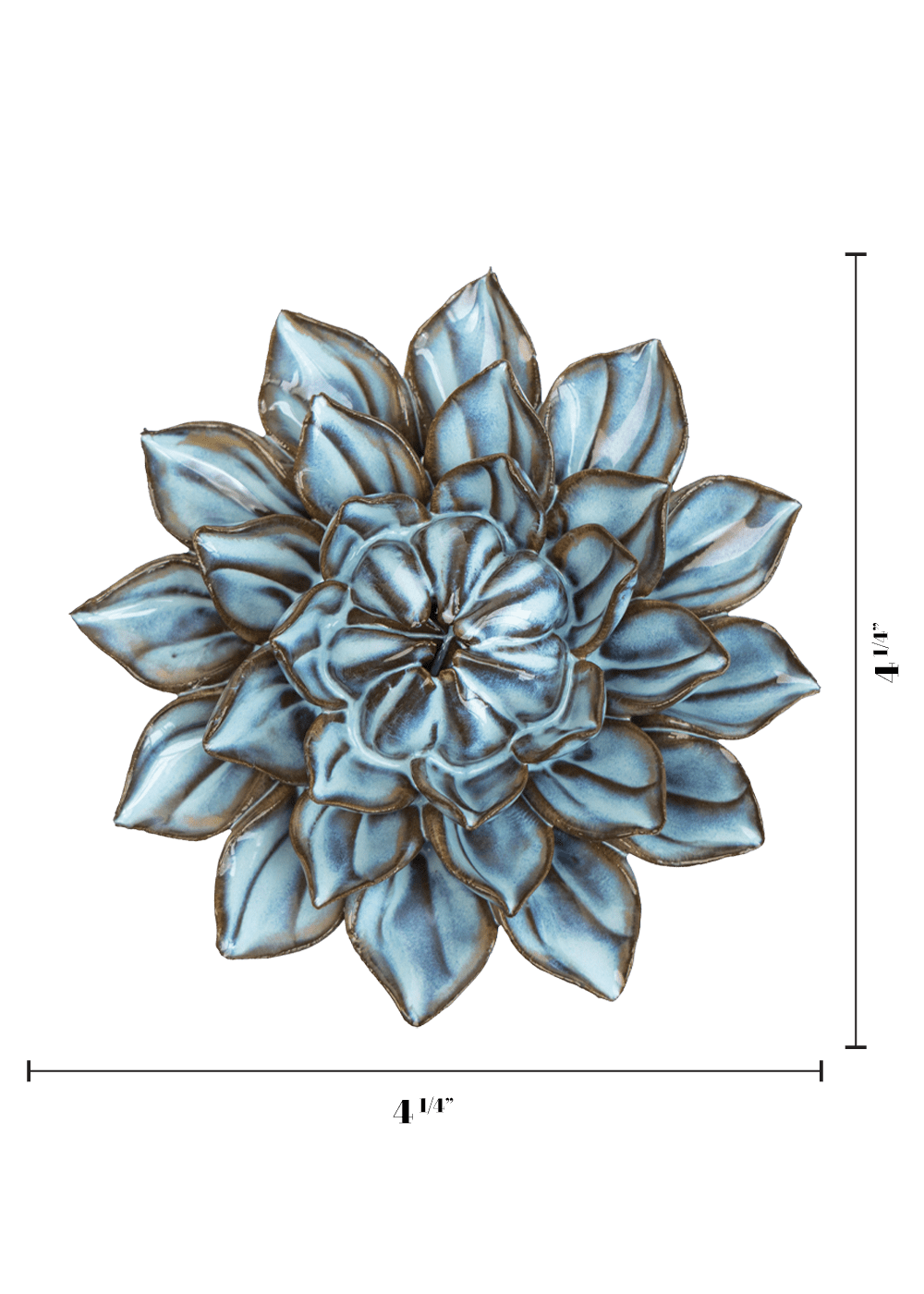 Aster ceramic wall flower - Japan collection - Chive Ceramics Studio