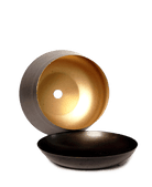 Joe Metal Pot With Drainage Hole | 3 & 5 inch - Chive Ceramics Studio - Pots - Chive Ceramics Studio