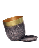 Joe Metal Pot With Drainage Hole | 3 & 5 inch - Chive Ceramics Studio - Pots - Chive Ceramics Studio