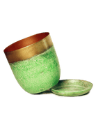 Joe Metal Pot With Drainage Hole | 3 & 5 inch - Chive Ceramics Studio - Pots - Chive Ceramics Studio