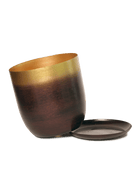 Joe Metal Pot With Drainage Hole | 3 & 5 inch - Chive Ceramics Studio - Pots - Chive Ceramics Studio