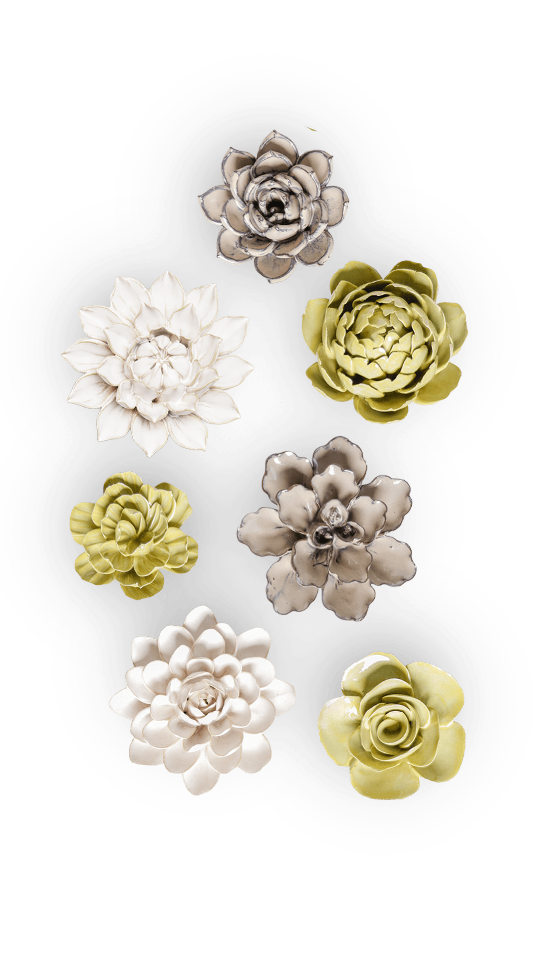 Sapporo - 7 Piece Curated Set - Chive Ceramics Studio - Ceramic Flower Sets - Chive Ceramics Studio