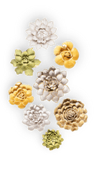 Kyoto - 8 Piece Curated Set - Chive Ceramics Studio - Ceramic Flower Sets - Chive Ceramics Studio